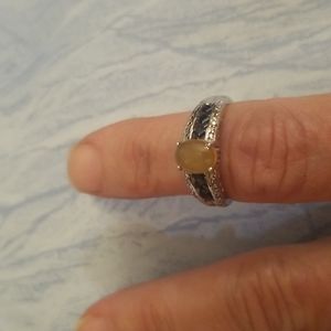 Ethiopian Opal Sterling Ring